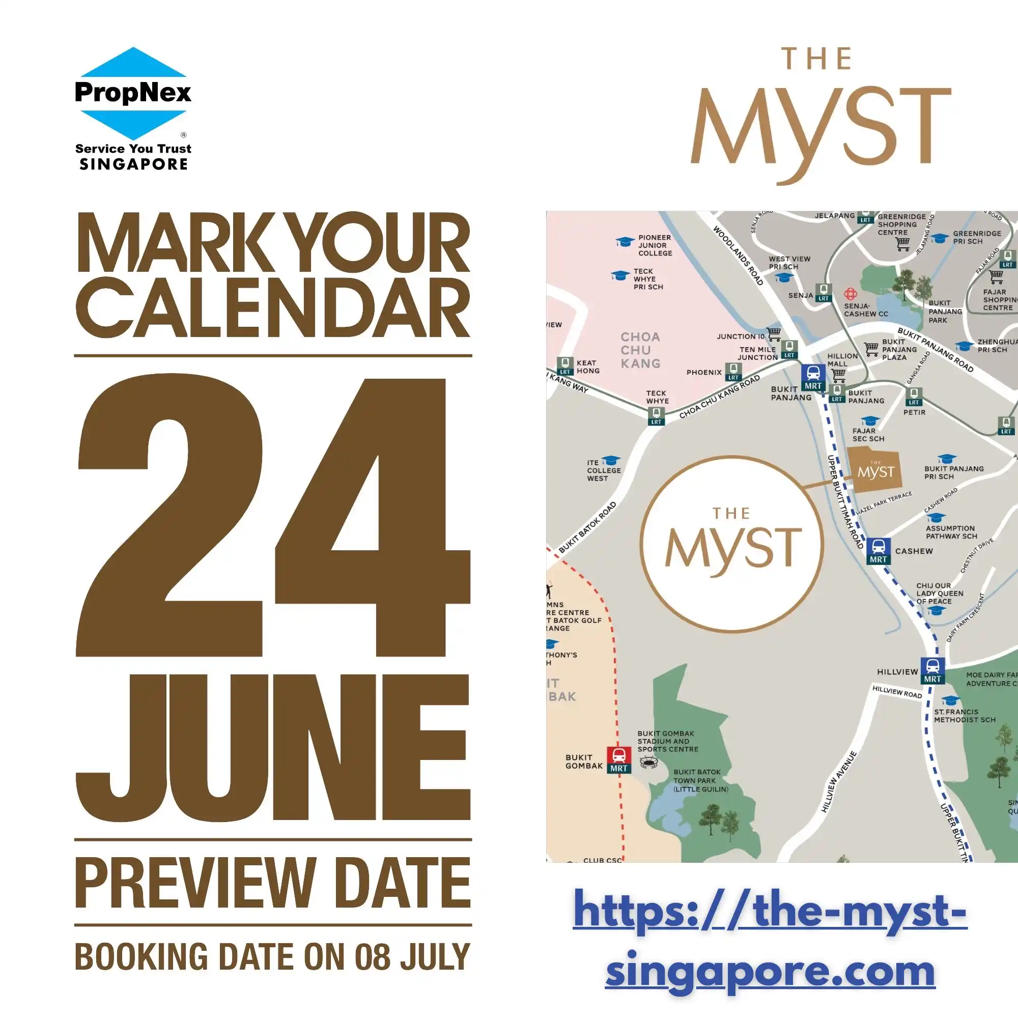 The Myst Preview Date and Booking Date